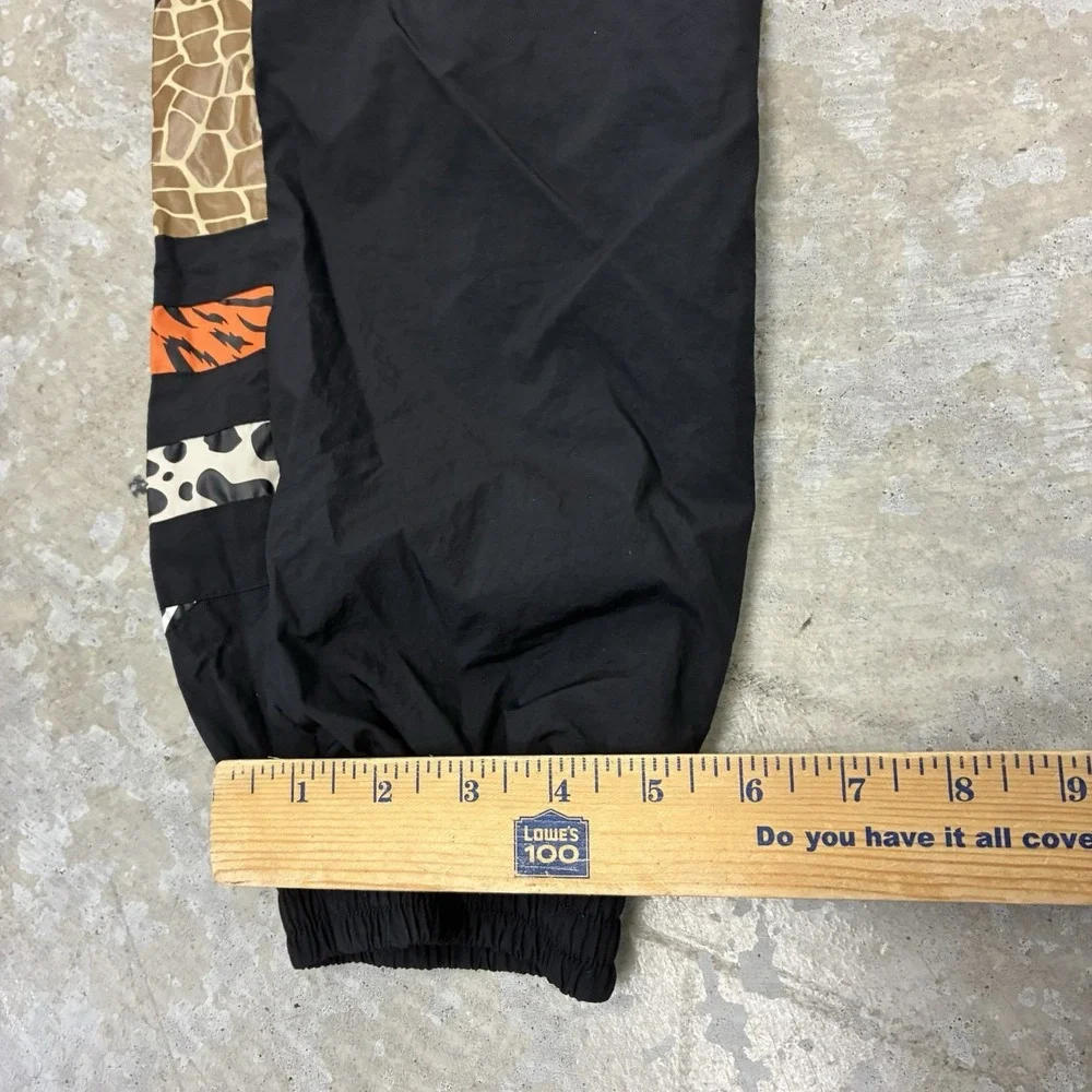 Adidas Atmos ATM Leopard Print Logo Track Pants Men's Small Black Trefoil GT7294 - Picture 13 of 16